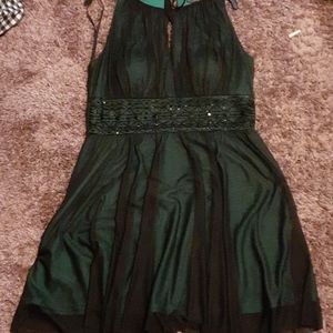 Short Green Dress